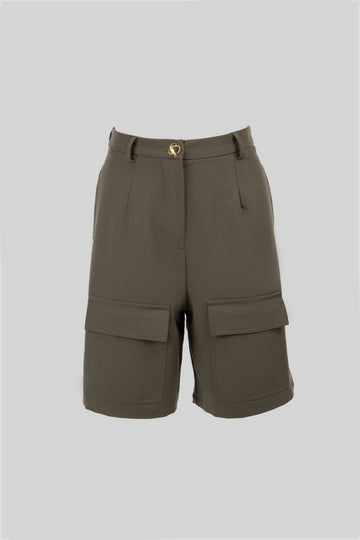 Kiera Shorts in Khaki