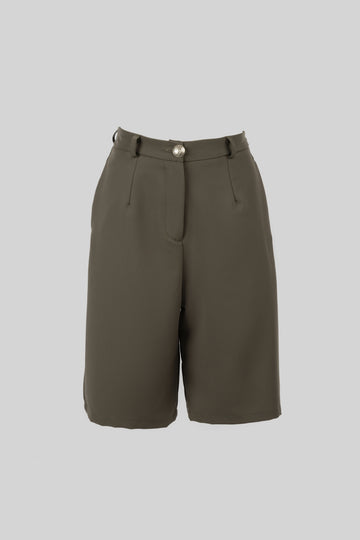 Urban Ease Khaki Bermuda