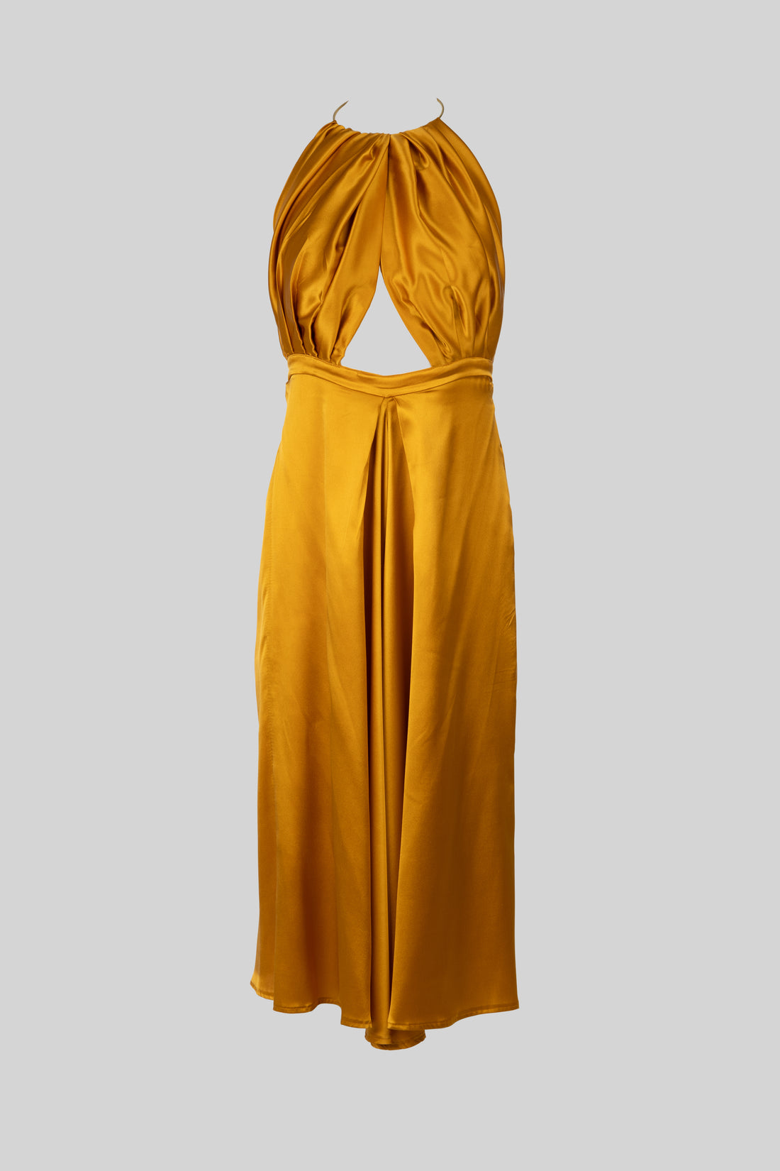 Aurora Jumpsuit in honey gold